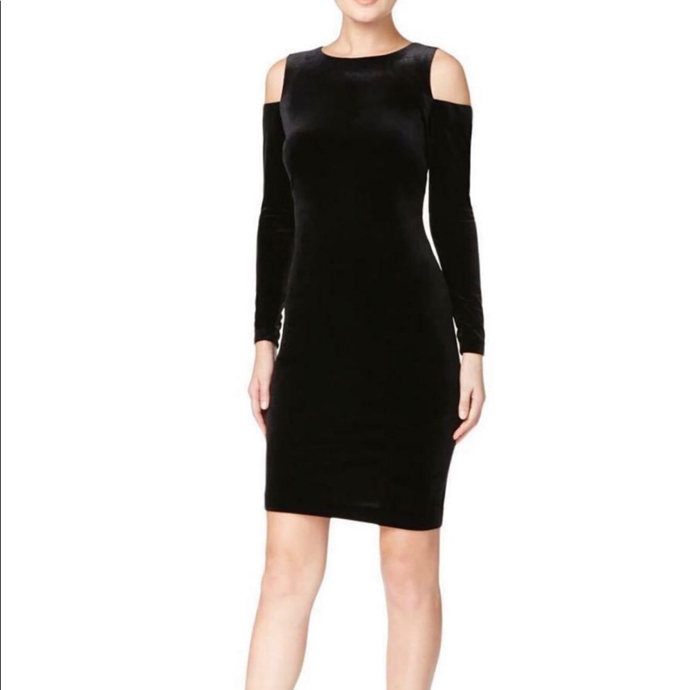 Calvin Klein Velvet Dress size 2